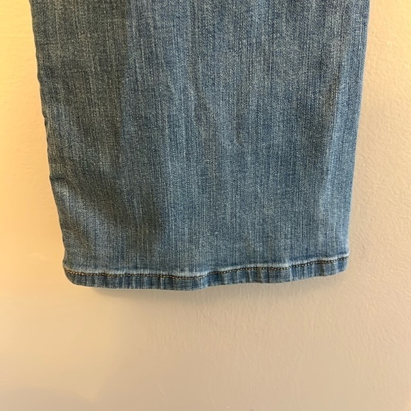 Levi's 515 Jeans Size 14 Short Bootcut Womens Light Wash Blue Stretch Denim‎ - Picture 7 of 16